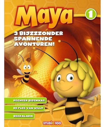 Studio 100 voorleesboek Maya de Bij: drie bijzondere avonturen deel 1