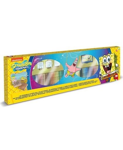 Multiprint kleurset Spongebob 86 delig