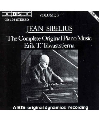 Sibelius: Complete Piano Music Vol 3 / Erik Tawaststjerna