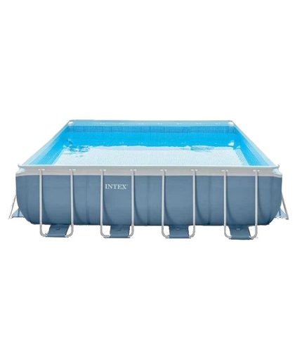 Intex Prism Frame opzetzwembad met accessoires 488 x 488 x 122 cm