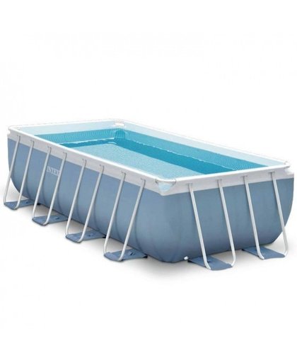 Intex Prism Frame opzetzwembad met accessoires 400 x 200 cm blauw