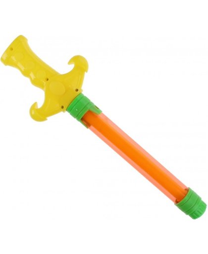 Toi Toys waterpistool zwaard geel/oranje 30 cm
