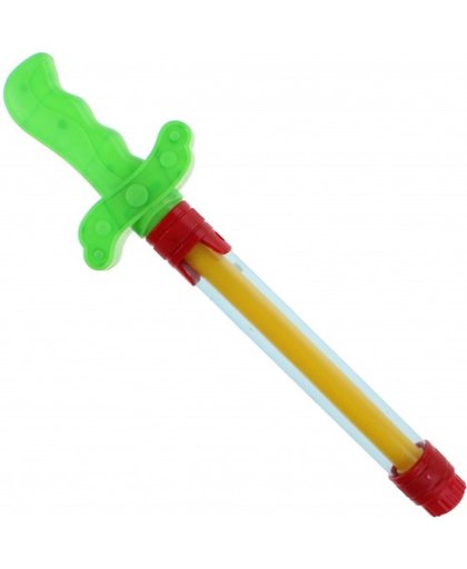 Toi Toys waterpistool zwaard groen/geel 30 cm