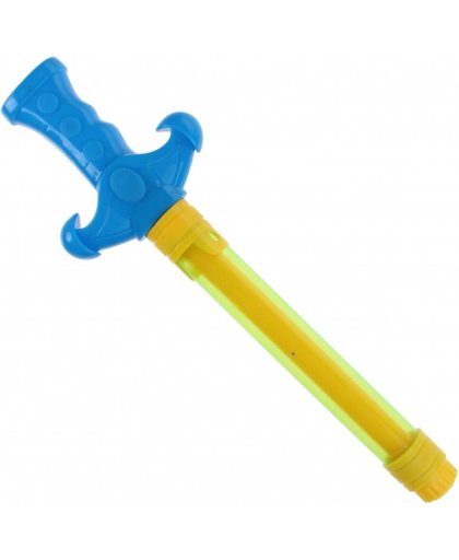 Toi Toys waterpistool zwaard blauw/geel 30 cm