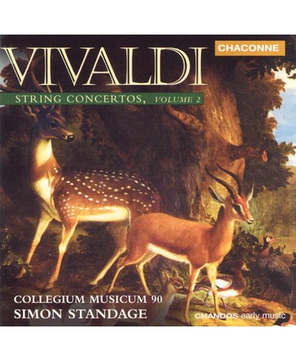 Vivaldi: String Concertos Vol 2 / Simon Standage, Collegium Musicum 90