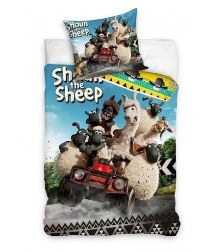 Carbotex Dekbedovertrek Shaun The Sheep 160 x 200 cm