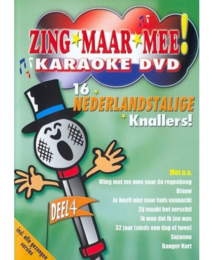 Zing Maar Mee Karaoke Dvd 4