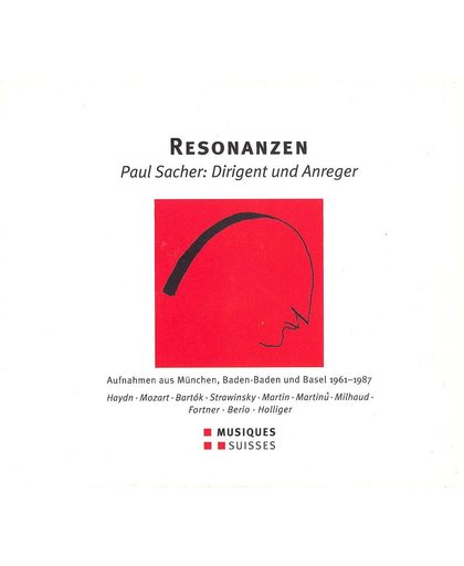 Resonanzen - Paul Sacher: Dirigent Und Anreger (Pi