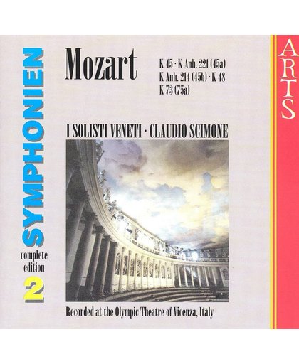 Mozart: Symphonien, Vol. 2