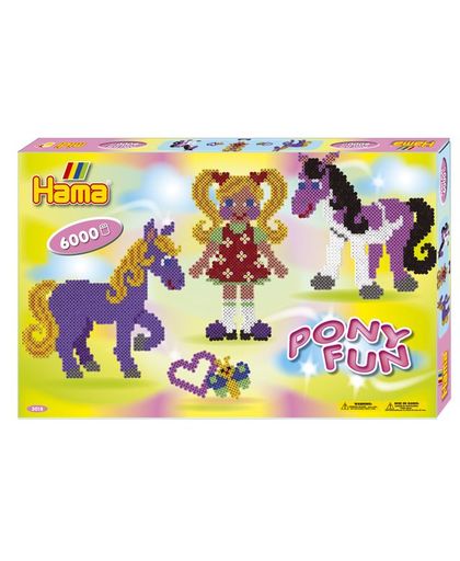 Strijkkralenset Pony fun-Hama