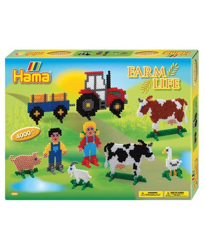 Strijkkralenset Farm life-Hama
