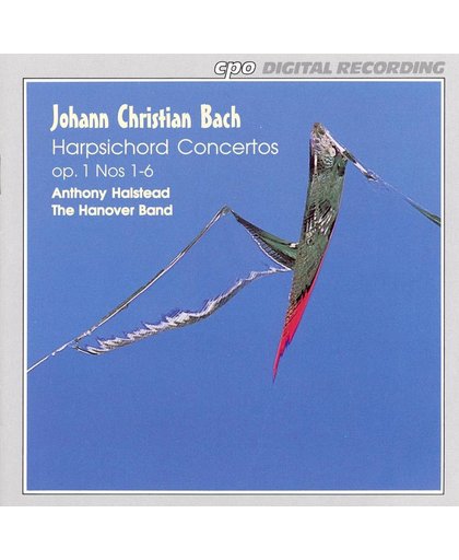 J.C. Bach: Harpsichord Concertos Op 1 / Anthony Halstead