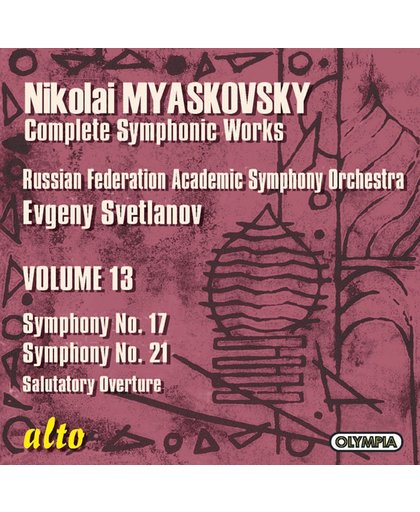 Myaskovsky:Sinfonien 17+21