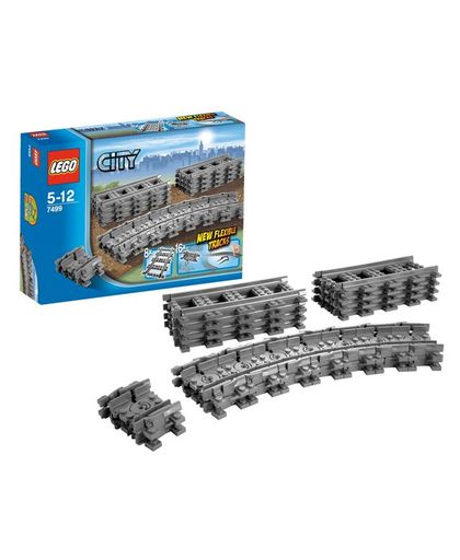 Lego City Flexibele rails 7499