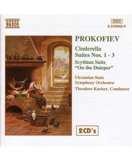 Prokofiev: Cinderella Suites 1-3, etc / Kuchar, Ukrainian SO