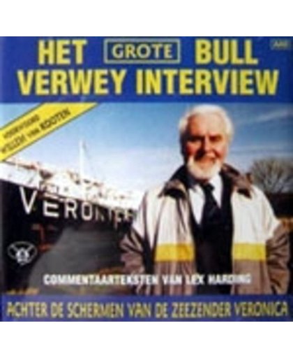 Het Grote Bull Verwey / Verweij Interview 2CD Radio Veronica 192 / 538 Zeezenders