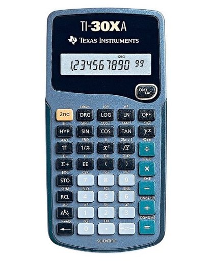 Texas Instruments TI-30Xa calculator
