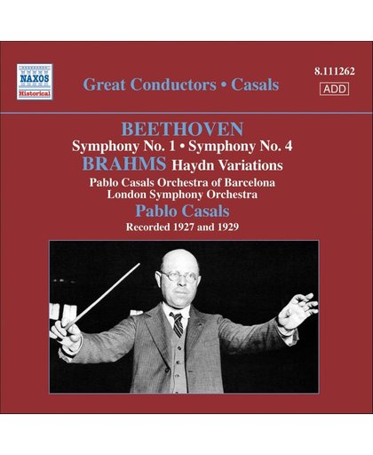 Beethoven: Symph. 1+4/Brahms