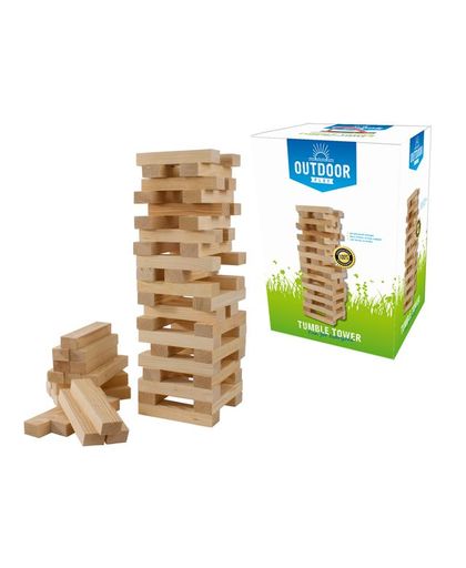 Outdoor Play Tumble Tower Wood