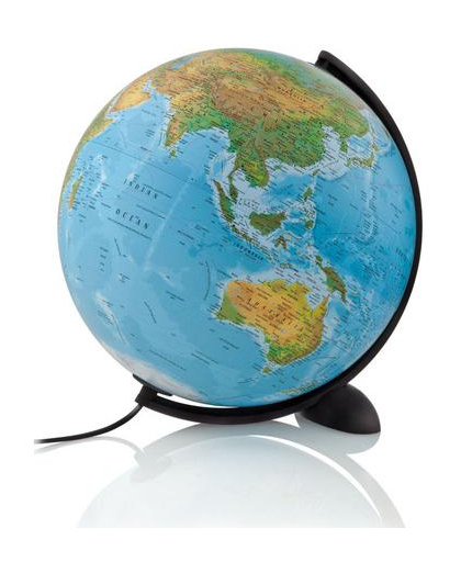 Wereldbol NL Globe Ellipse B met verlichting 30cm