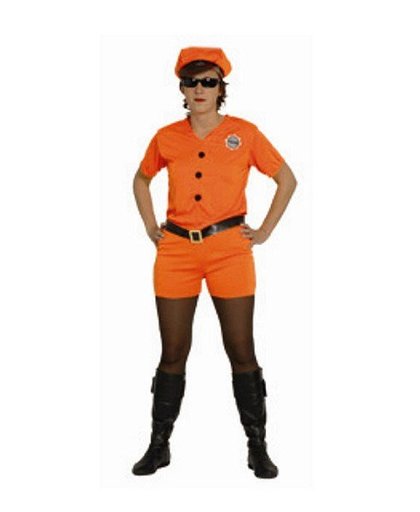 Oranje Politie Kostuum