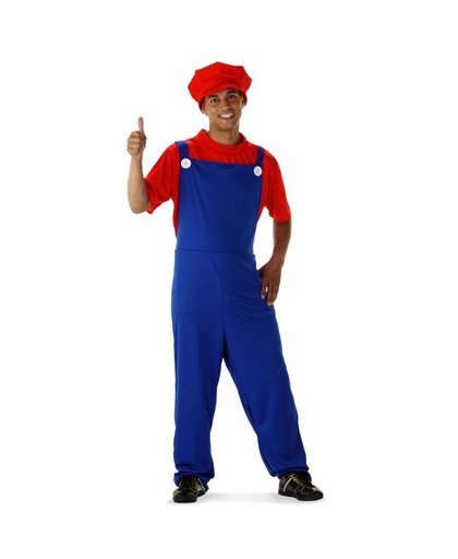 Super Mario Loodgieter Verkleedpak Volwassene