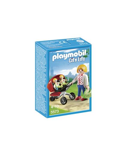 Playmobil Tweeling kinderwagen