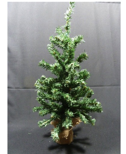 Mini Kunstkerstboom Canadian Pine Burlap Groen 60cm
