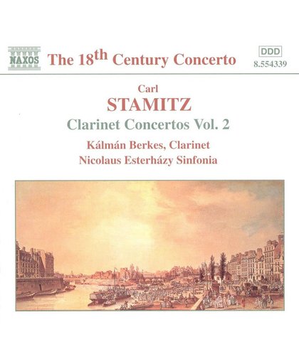 Stamitz: Clarinet Concertos Vol 2 / Berkes, et al