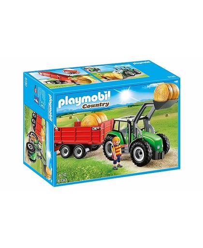 Playmobil 6130 tractor + wagen