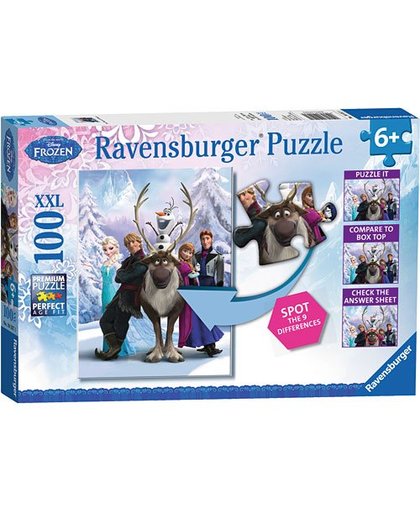 Ravensburger Frozen XXL Puzzel Difference 100 stukjes