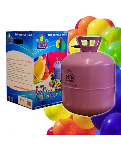 Helium tank inclusief 30 gratis ballonnen