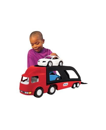 Little Tikes Grote Autotransporter Zwart/Rood