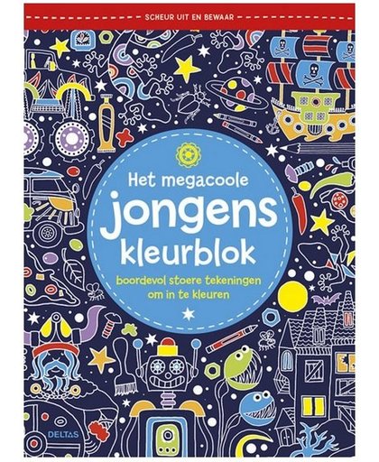 Het Megacoole Jongens Kleurboek