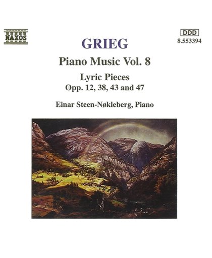 Grieg: Piano Music Vol 8 / Einar Steen-Nokleberg
