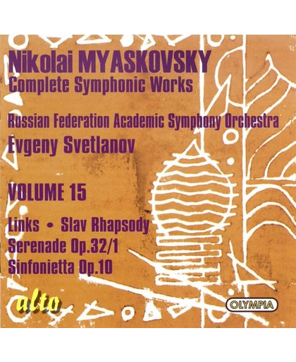 Myaskovsky:Orchestral Works