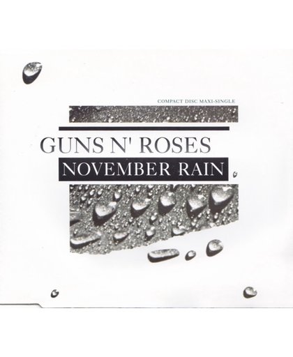 Guns N' Roses - November Rain / Sweet Child O' Mine / Patience CD Maxi-Single