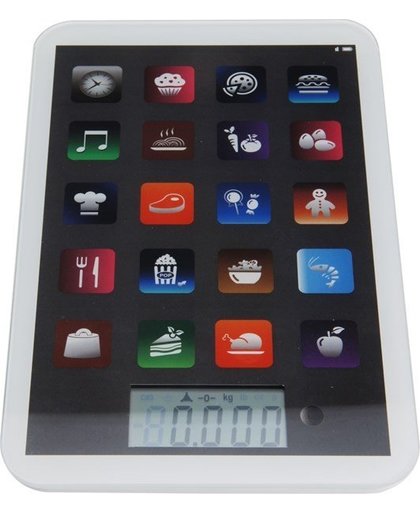 Digitale Keukenweegschaal Tablet