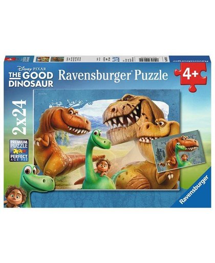The Good Dinosaur Puzzel Speciale Vriendschap 2 in 1