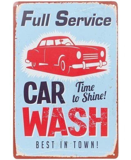 Tekstbord Car Wash