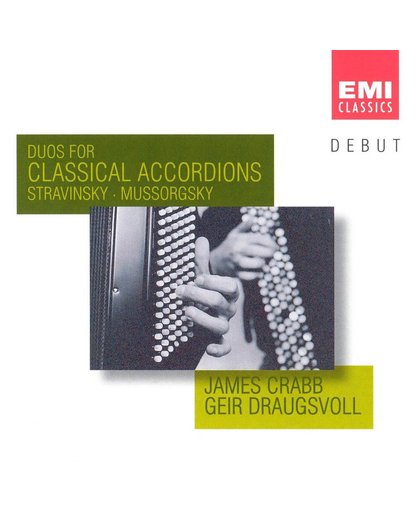 DEBUT  Duos for Classical Accordions  / Crabb, Draugsvoll