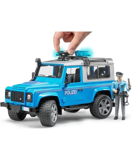 Bruder Politie Land Rover Defender 02597