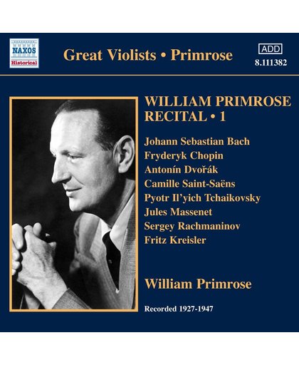 Primrose: Recital Vol.1