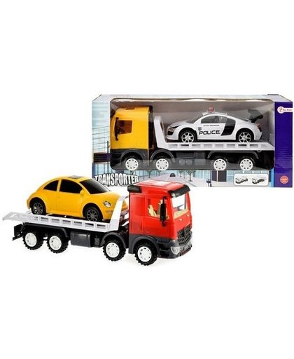 Vrachtwagen Transporter met Auto