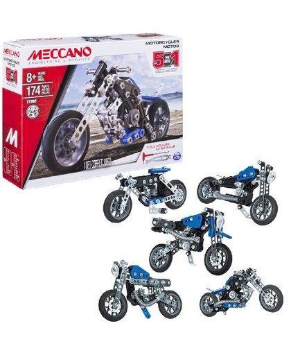 Meccano 5 Model Set Motorcycle
