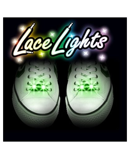 LEDlamp voor je schoenveter Groen