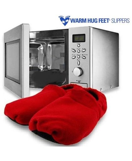 Warm Hug Feet Magnetron Slippers Rood