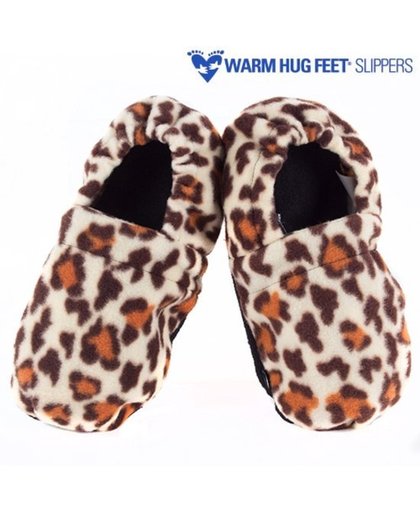 Warm Hug Feet Magnetron Slippers Luipaard
