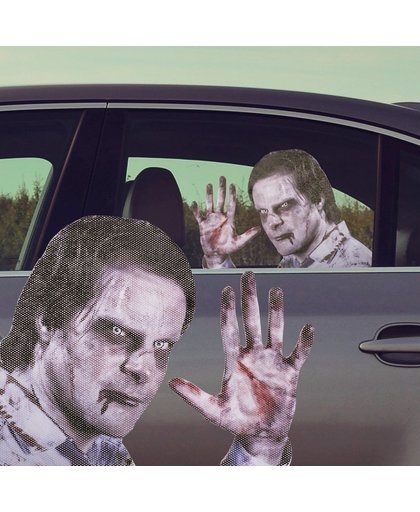 Ride With a zombie auto sticker