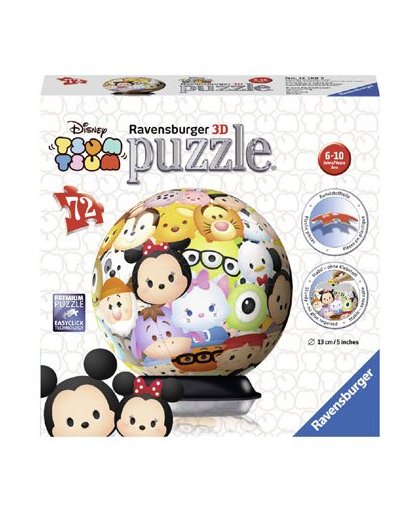 Ravensburger Disney Tsum Tsum 3D-puzzel - 72 stukjes